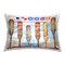 Nautical Flags & Paddles Decorative Printed Throw Pillow Design by Ronnie Rooney, 14 x 7 x 20